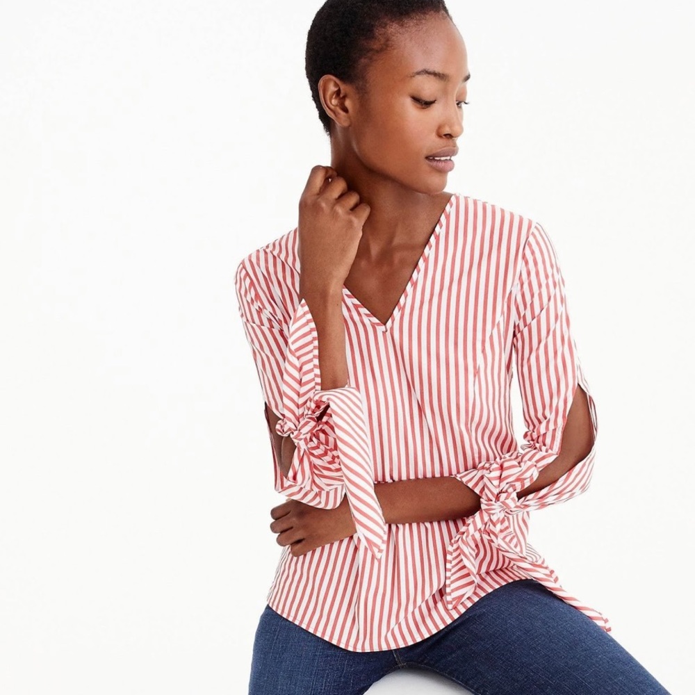 J.crew universal standard striped shirt, NWT, sz s